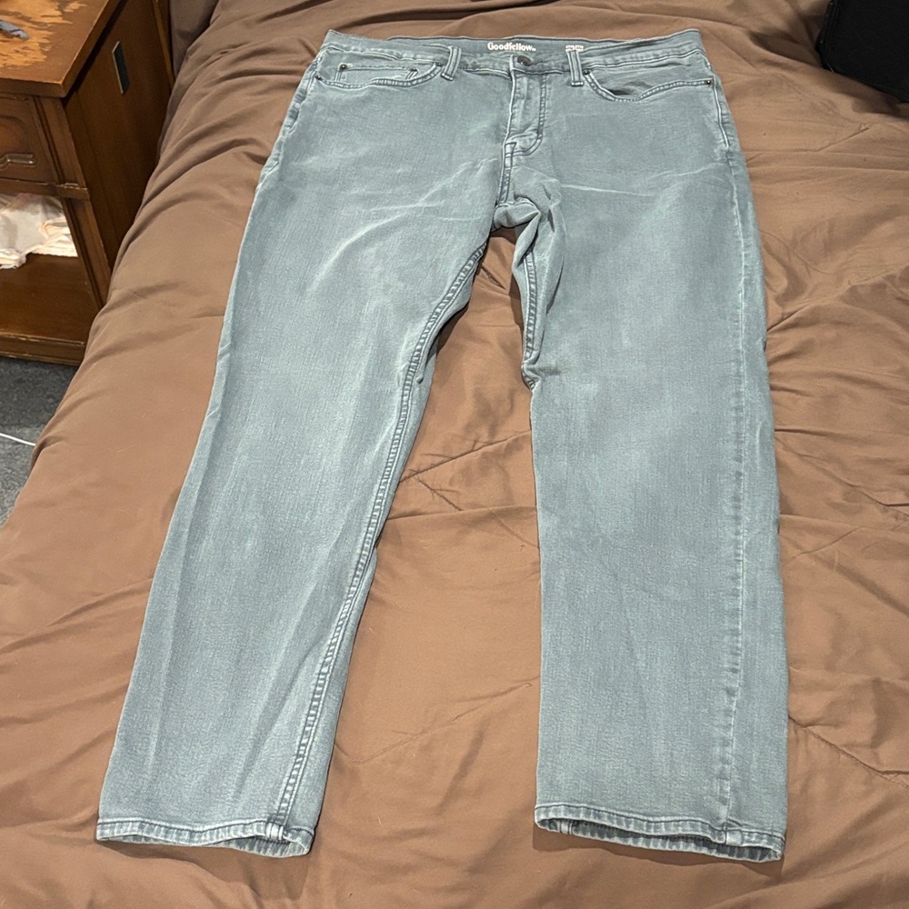 Goodfellow & Co Light Gray Slim Jeans